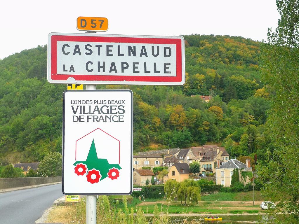 Au Pied Du Chateau - 5 A 11 Personnes - Baignade-Canoe-Piste Cyclable A 100 M Castelnaud La Chapelle Kültér fotó